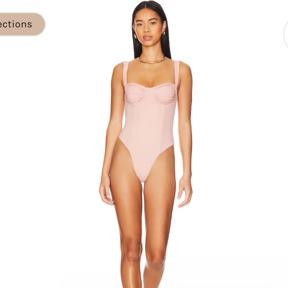 NWT Belle The Label Vision One Piece in Coral
